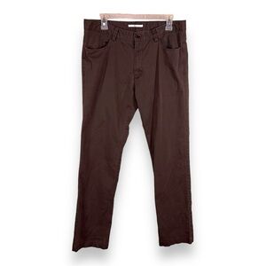33x32 CALVIN KLEIN GREY/BEIGE PANTS MENS KHAKIS COTTON CASUAL